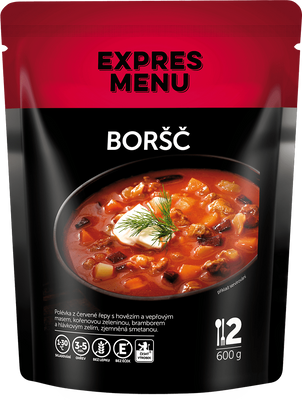 EXPRES MENU Polévka Boršč 2 porce 600 g