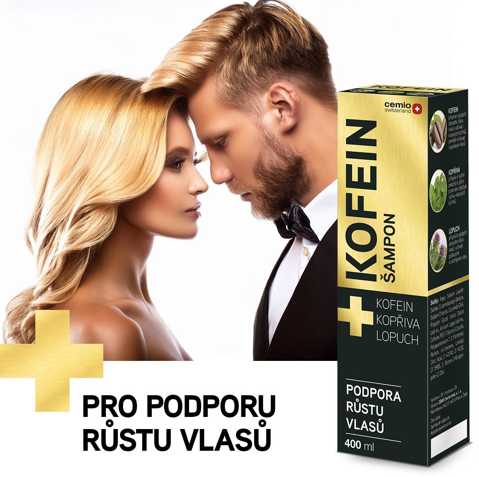 Cemio Kofeinový Šampon 400 ml