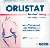 Orlistat SANDOZ® 60 mg, 84 tobolek