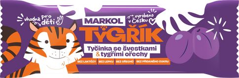 Markol Tygřík švestka & tigernuts 30 g