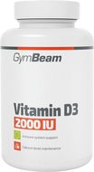 GymBeam Vitamin D3 2000 IU 1430 g- bez příchut 120 kapslí