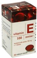 Zentiva Vitamin E 100 mg 30 měkkých tobolek