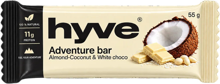 hyve Adventure bar - mandle & kokos 55 g