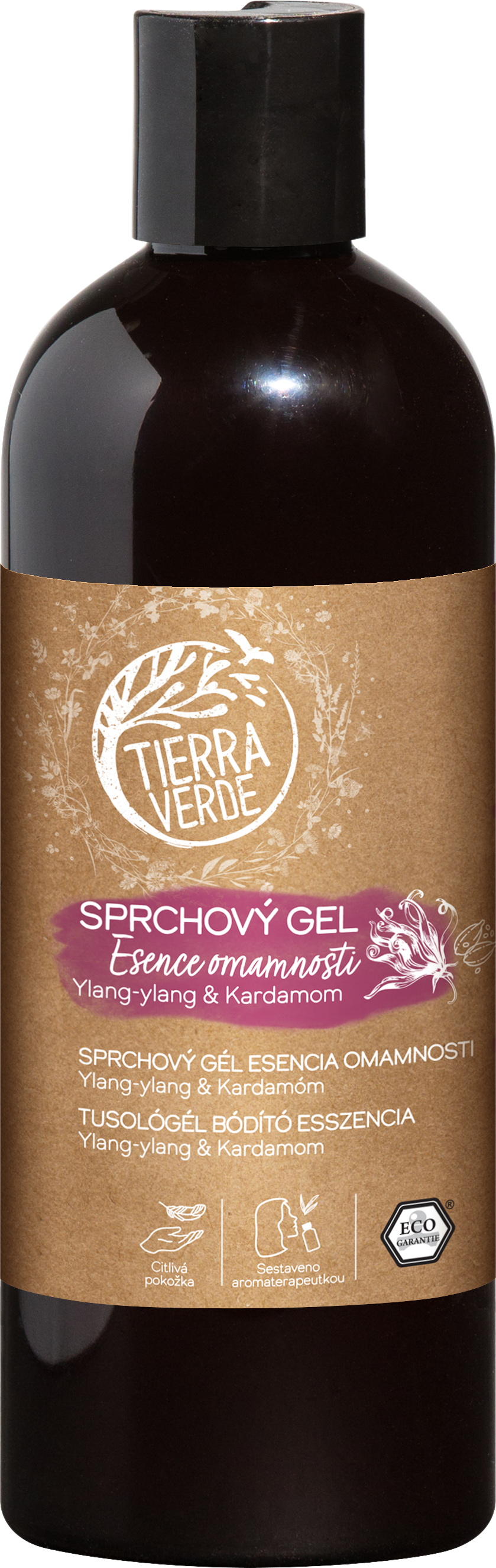 Tierra Verde Sprchový gel - Esence omamnosti (lahev) 500 ml