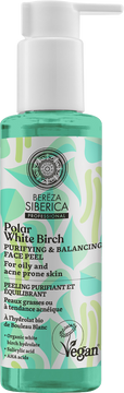 Natura Siberica Čisticí a vyrovnávací peeling na obličej 145 ml