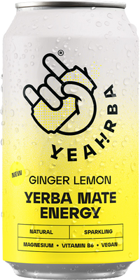 Yeahrba Mate energy Ginger Lemon 330 ml