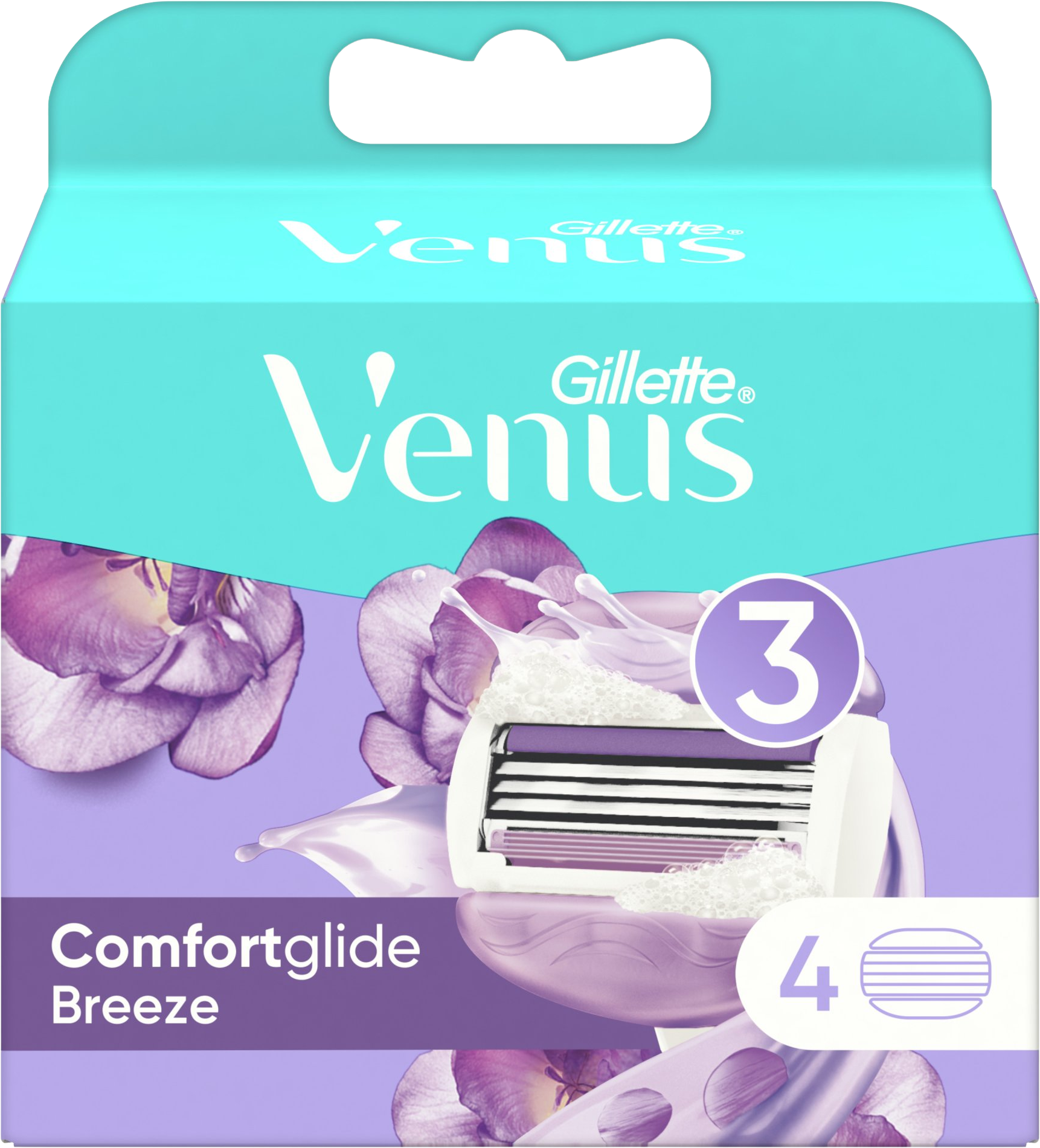 Gillette Venus Breeze Náhradní hlavice 4 ks