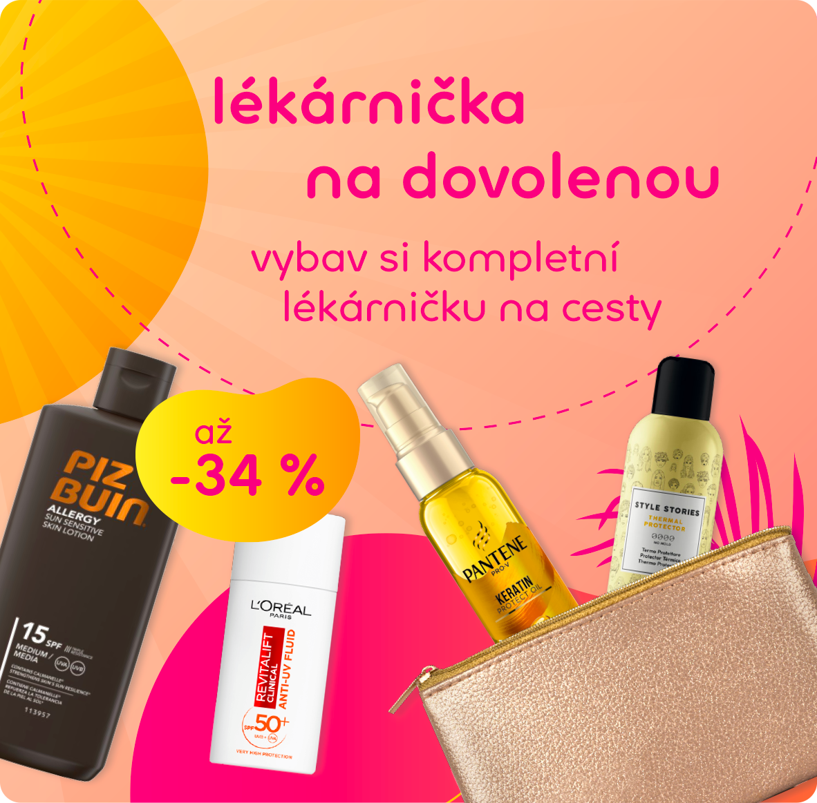 Lékárnička na dovolenou