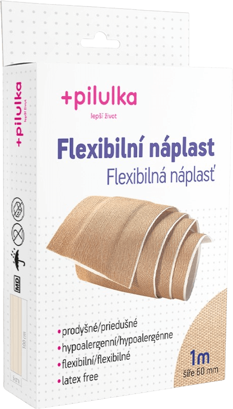 Pilulka Flexibilní náplast šíře 60 mm x 1 m