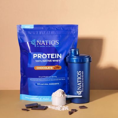 Natios Native Whey Protein, Čokoláda 1000 g