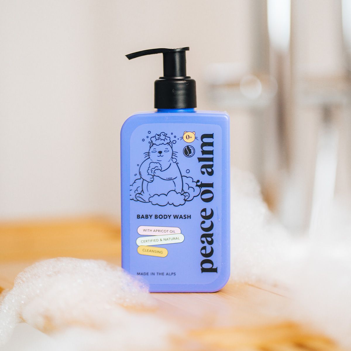 Peace of Alm Dětský mycí gel 240 ml