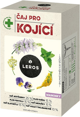 Leros Čaj pro kojící 20 x 1.5 g