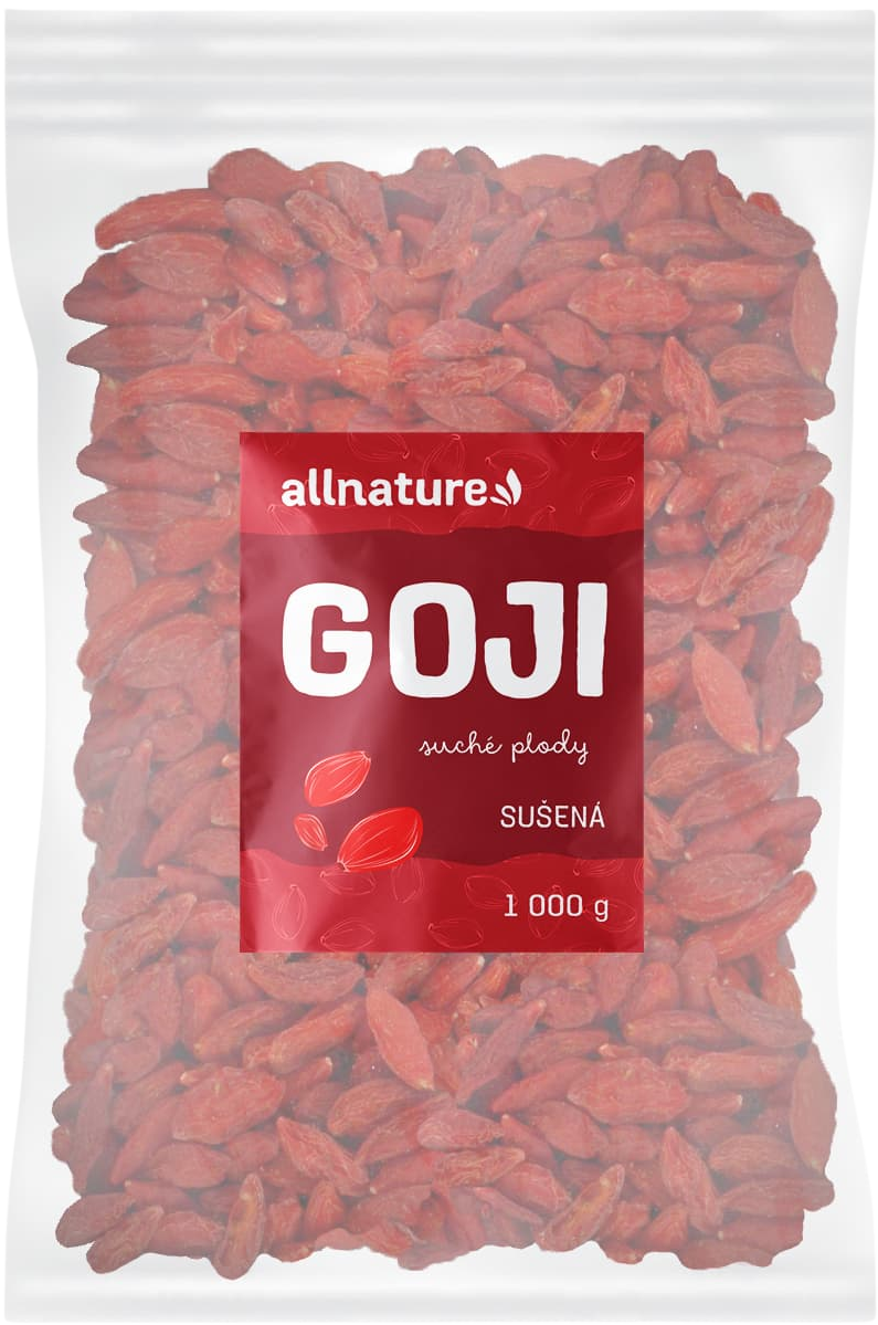 Allnature Goji sušené plody 1000 g