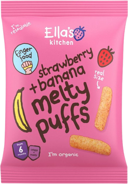 Ella's Kitchen BIO Křupky jahoda a banán 20 g