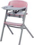 Kinderkraft Select Židlička jídelní  3v1 LIVY Aster Pink, Premium 110 kg