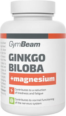 GymBeam Ginkgo Biloba + Magnézium 90 kapslí