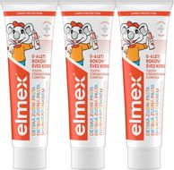 Elmex Kids dětská zubní pasta pro děti 0-6 let triopack 3 x 50 ml
