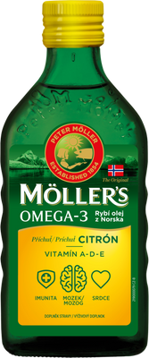 Möllers Omega 3 Citrón 250 ml