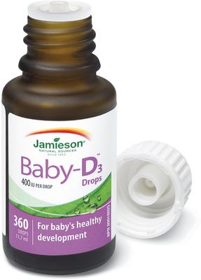 Jamieson Baby-D3 Vitamín D3 400 IU kapky 11.7 ml