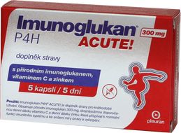 Imunoglukan P4H ACUTE! 300 mg 5 kapslí