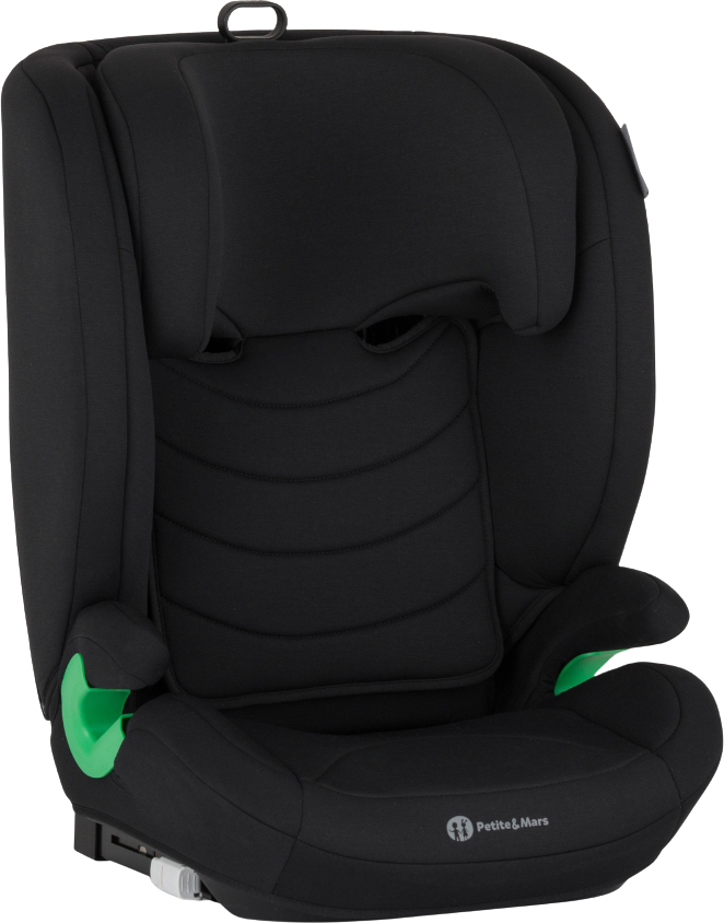 Petite&Mars Autosedačka Astor Pro i-Size Coal Black 100-150 cm (15-36 kg)