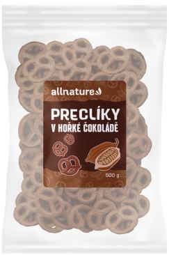 Allnature Preclíky v hořké čokoládě 500 g