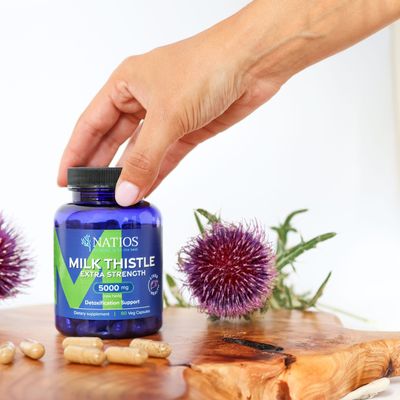 Natios Milk Thistle Extra Strength 5000 mg 90 kapslí