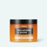 Kundal Macadamia&Sugar Body Scrub přírodní tělový peeling s vůní Třešňového Květu 550 g