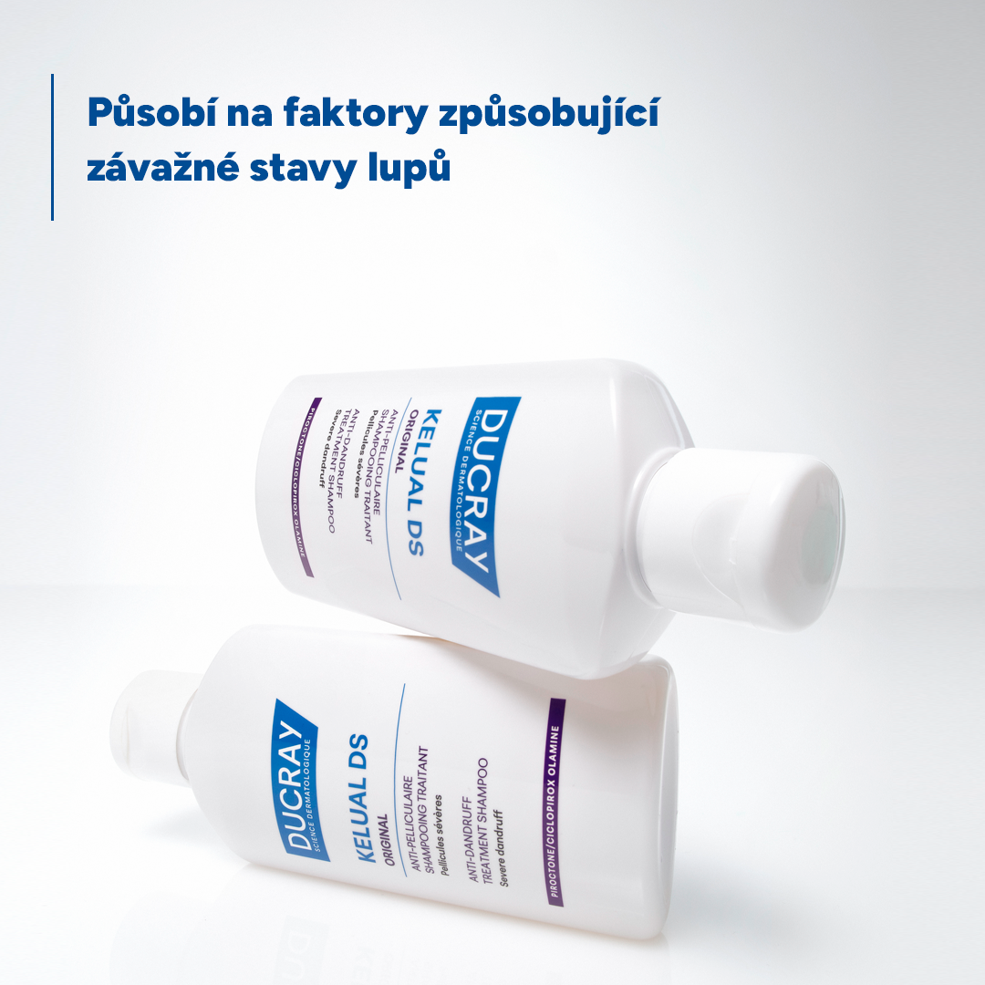 Ducray Kelual DS šampon redukce tvorby lupů 100 ml