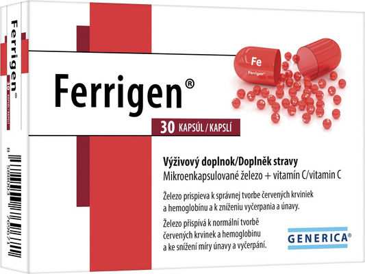 Generica Ferrigen 30 kapslí