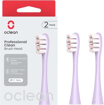 Oclean náhradní hlavice Professional Clean, P1C13-X Pro Digital fialové 2 ks