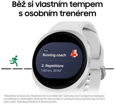 Samsung Galaxy Watch8 (40mm) stříbrná
