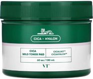 VT Cosmetics Exfoliační polštářky na obličej s centelou a kyselinou salicylovou 60 ks