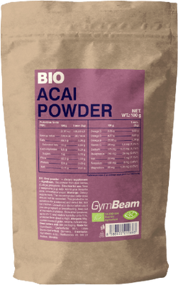 GymBeam Bio Acai prášek 100 g