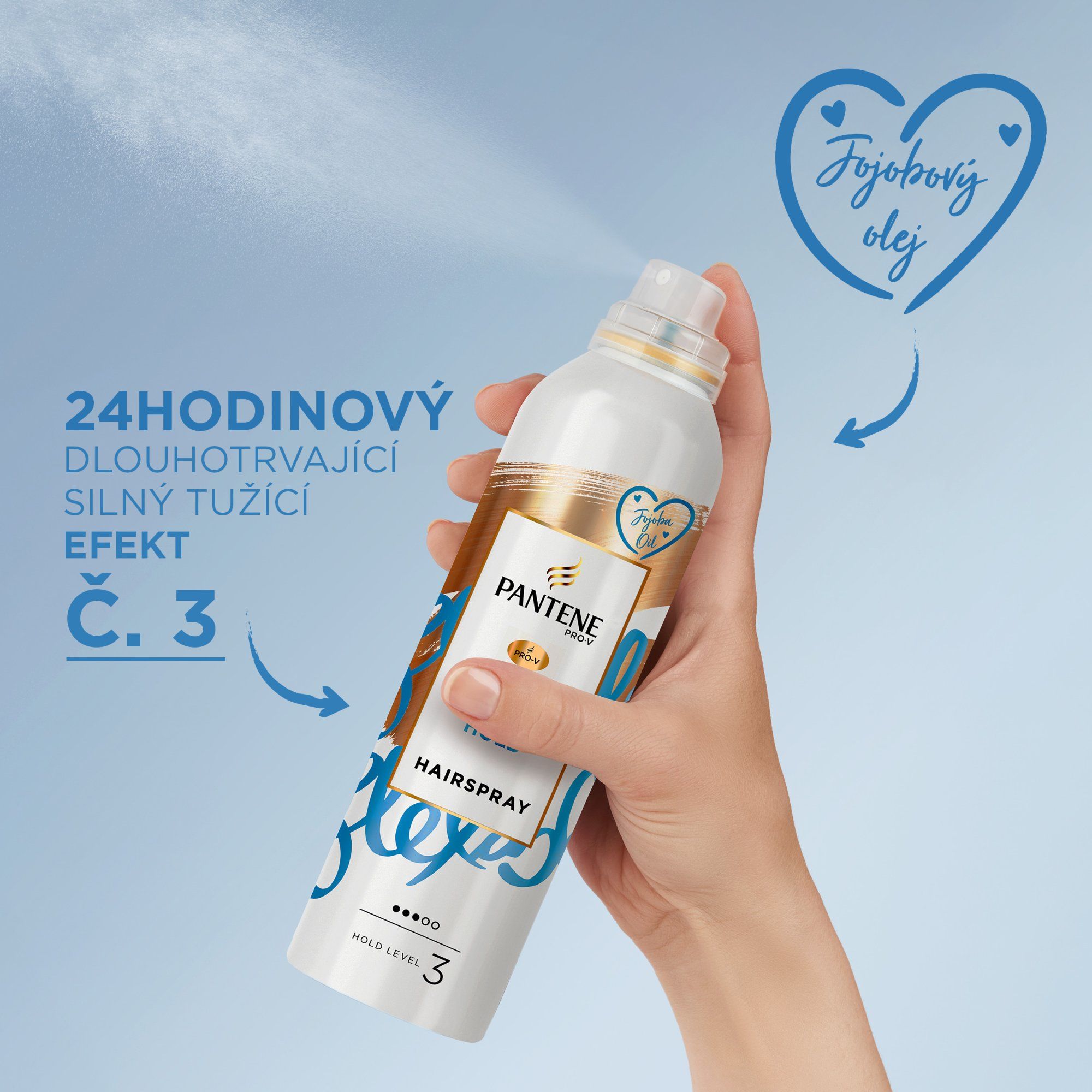 Pantene Pro-V Flexible Hold sprej na vlasy pro pružné zpevnění 250 ml ...