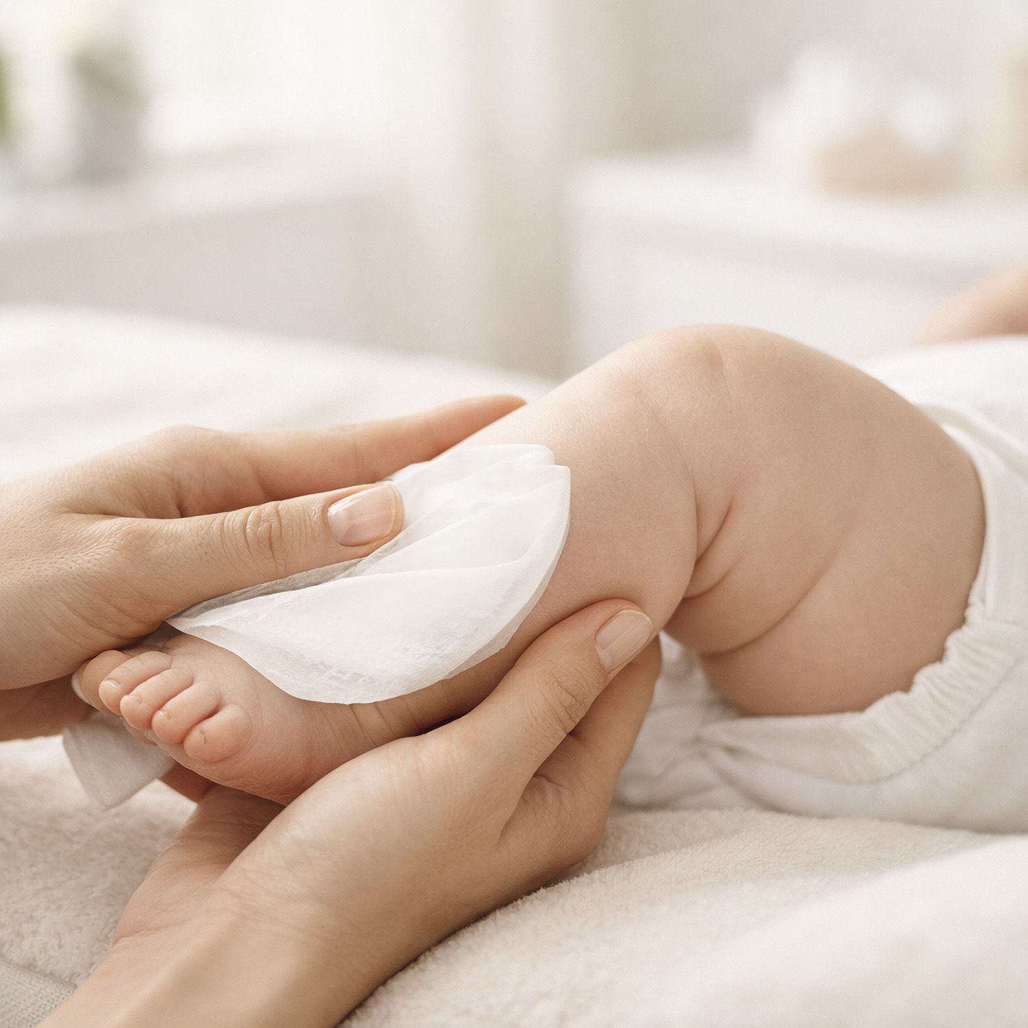 Canpol babies Jednorázové bambusové ručníky 120 ks