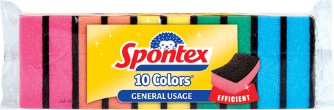 Spontex Colors houbička 10 ks