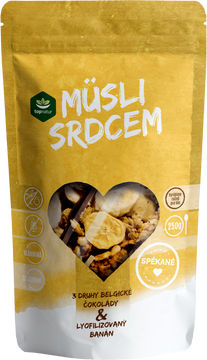 Topnatur Müsli Čoko trio&banán 250 g