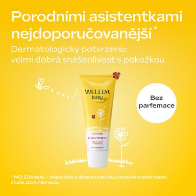 Weleda Měsíčkový pleťový krém bez parfemace 50 ml