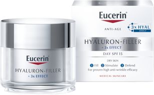 Eucerin Hyaluron-Filler+3xEffect denní suchá 50 ml
