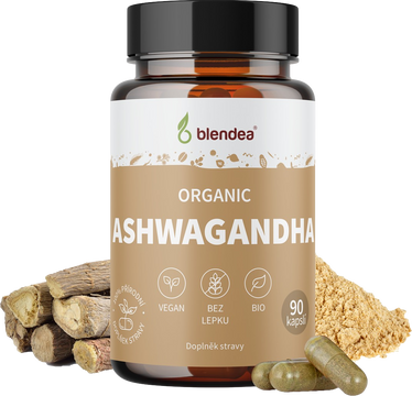 Blendea BIO Ashwagandha 90 kapslí