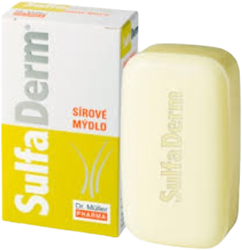 Dr.Muller SulfaDerm sírové mýdlo 90 g