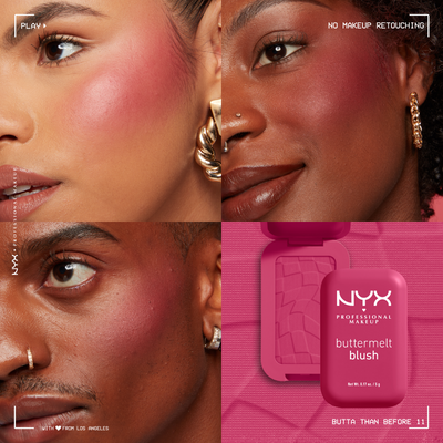 NYX Professional Makeup NYX Professional Makeup Buttermelt Blush 11 Butta Than Before pudrová tvářenka