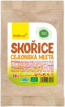 Wolfberry Skořice cejlonská mletá BIO 50 g