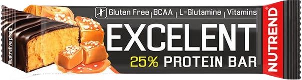 Nutrend Excelent Protein Bar slaný karamel 85 g