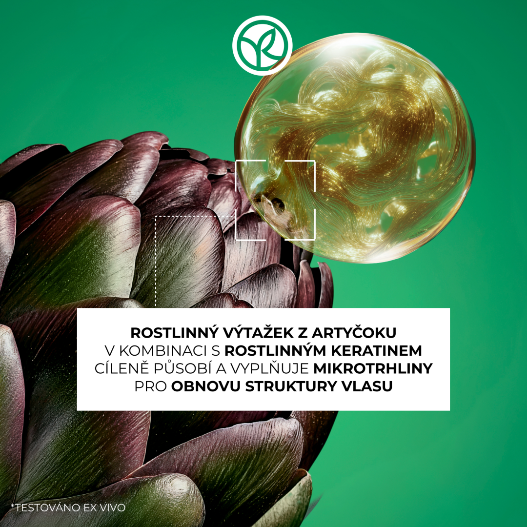 Yves Rocher Haircare Botanical Solutions, Regenerační šampon 600 ml