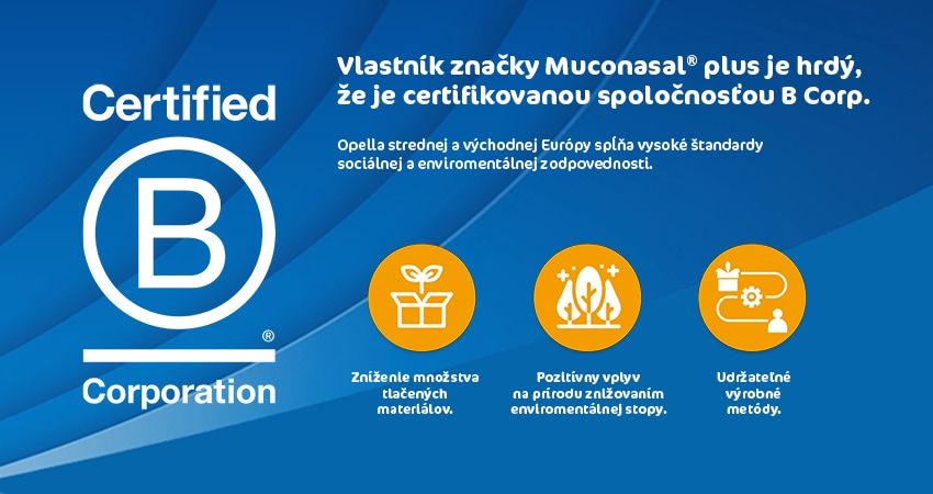 Certifikát Muconasal Plus