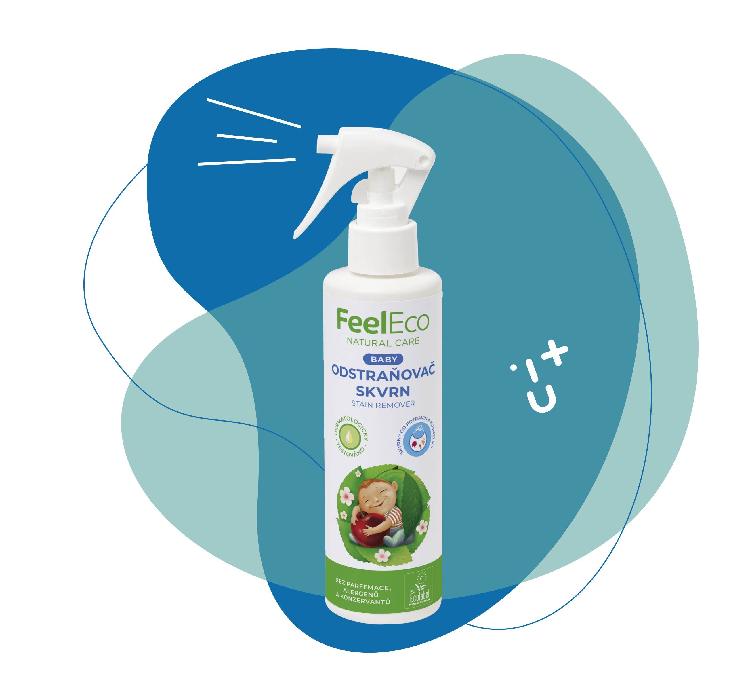 odstraňovač skvrn, feel eco, baby