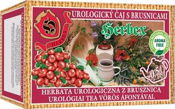 Herbex Čaj urologický s brusinkami 20 x 3 g
