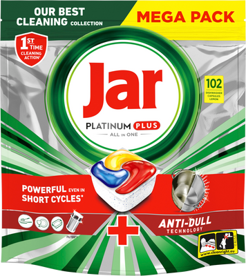 Jar Platinum Plus Lemon 102 kapslí